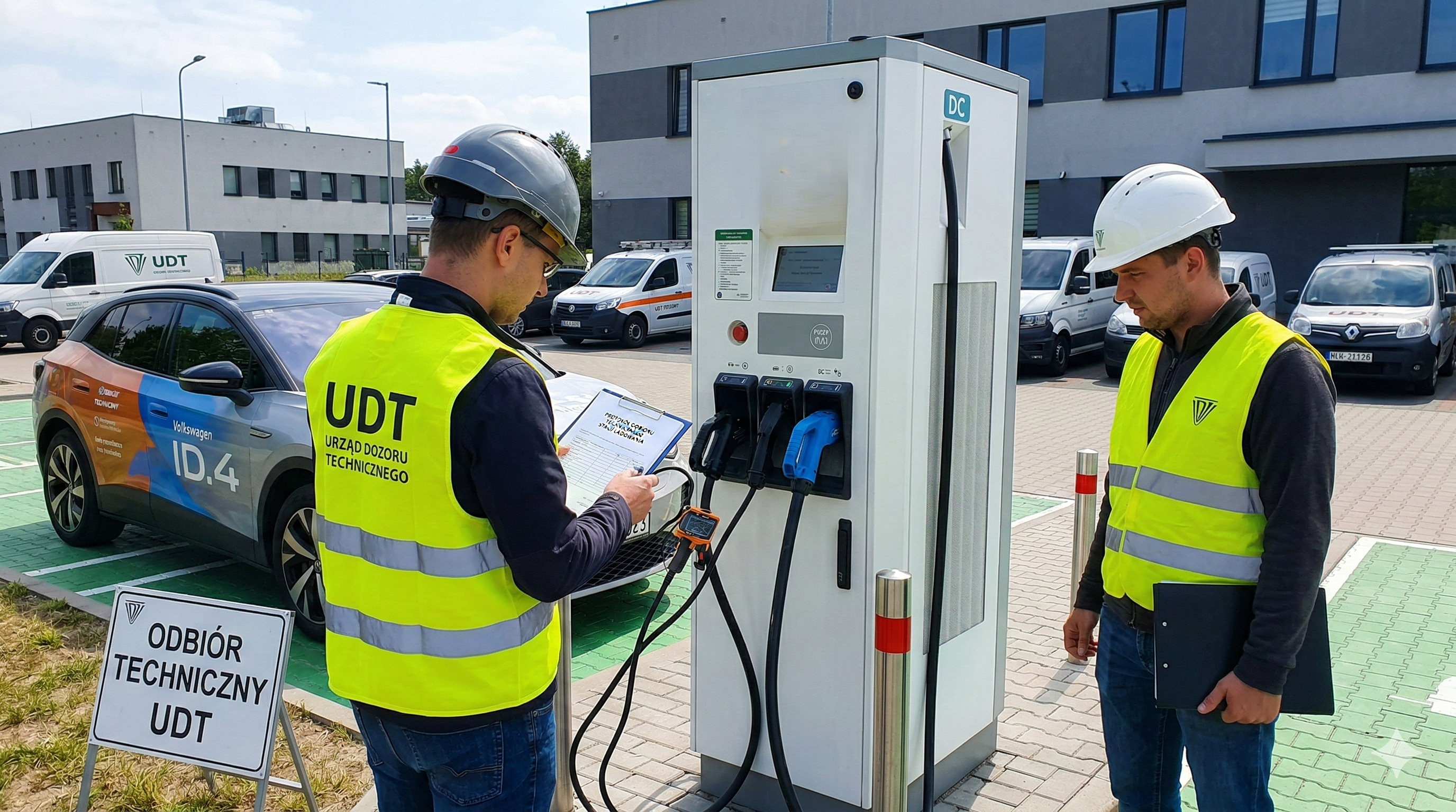 Odbiór UDT stacji ładowania – kiedy jest obowiązkowy i jakie dokumenty przygotować?