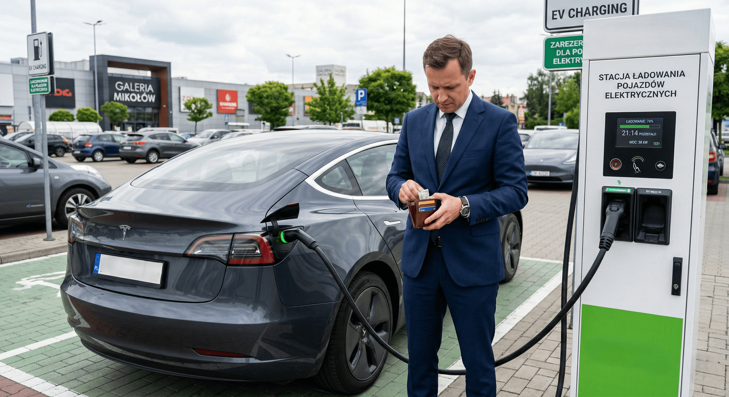 Ile kosztuje ładowanie samochodu elektrycznego? Ceny 2026 – Sprawdź ile kosztuje 1 kWh, pełne ładowanie i 100 km w domu. Praktyczne wyliczenia, porównanie ze stacjami publicznymi i z paliwem — dane 2026. Ile kosztuje ładowanie samochodu elektrycznego? Ceny 2026