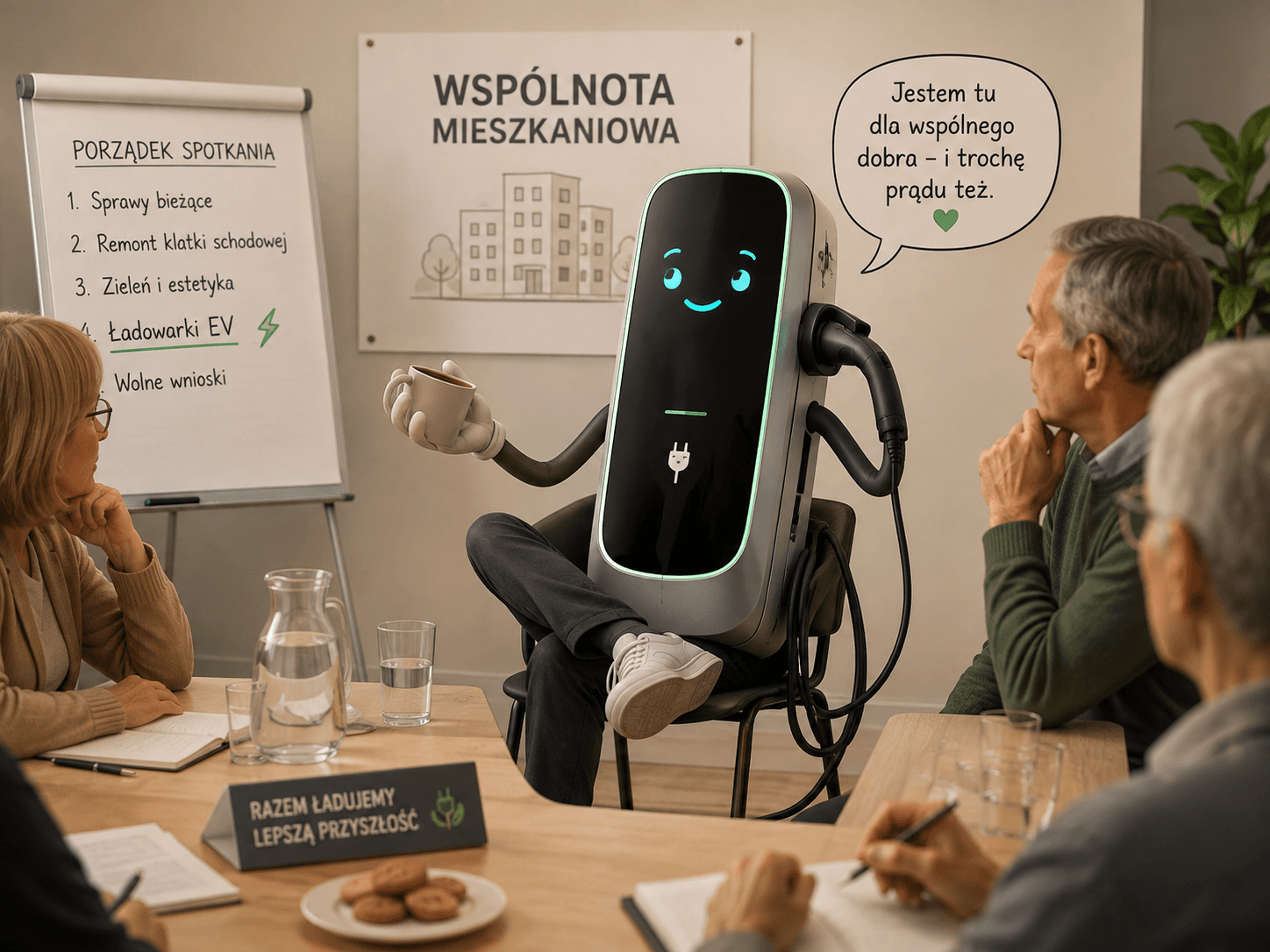 Wspólnota mieszkaniowa a ładowarka - jak uzyskać zgodę 2026 – Jak zainstalować ładowarkę w bloku: prawo do punktu ładowania, wniosek do wspólnoty, ekspertyza ppoż., uchwała i rozliczenie energii. Przewodnik 2026. Wspólnota mieszkaniowa a ładowarka - jak uzyskać zgodę 2026